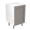 Kitchen Kit Rigid Shaker 500mm Base Cabinet - Ultra Matt - Dust Grey - Pre-Assembled - RKKH0803 2 Kitchen Kit Rigid Shaker 500mm Base Cabinet - Ultra Matt - Dust Grey - Pre-Assembled - RKKH0803 -Kitchen Series Shop k i kitchen kit rkkh0803