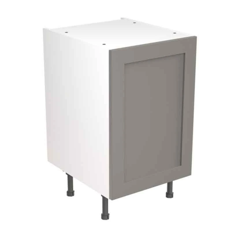 Kitchen Kit Rigid Shaker 500mm Base Cabinet - Ultra Matt - Dust Grey - Pre-Assembled - RKKH0803 Kitchen Kit Rigid Shaker 500mm Base Cabinet - Ultra Matt - Dust Grey - Pre-Assembled - RKKH0803 -Kitchen Series Shop k i kitchen kit rkkh0803