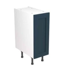 Kitchen Kit Rigid Shaker 300mm Base Cabinet - Ultra Matt - Indigo Blue - Pre-Assembled - RKKH1301