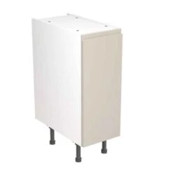 Kitchen Kit Rigid J-Pull 300mm Base Cabinet - Super Gloss - Light Grey - Pre-Assembled - RKKJ0201