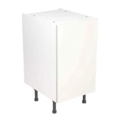 Kitchen Kit Rigid Value Slab 450mm Base Cabinet - Standard Matt - White - Pre-Assembled - RKKM1039