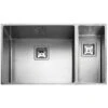 Rangemaster Atlantic Kube 1.5 Bowl Stainless Steel Kitchen Sink - KUB5018R/
