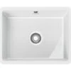 Franke Kubus 1 Bowl Undermount Ceramic Kitchen Sink KBK 110-50 - White - 126.0438.483 -Kitchen Series Shop kubus 1.0 126.0330.603