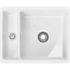 Franke Kubus 1.5 Bowl Undermount Ceramic Kitchen Sink Reversible KBK 160-38-12 - White - 126.0438.484 -Kitchen Series Shop kubus 1.5 126.0330.614