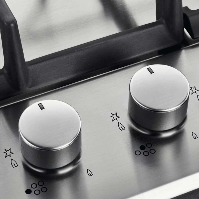 AEG HGB75400SM 75cm Gas Hob - Stainless Steel AEG HGB75400SM 75cm Gas Hob - Stainless Steel -Kitchen Series Shop l a lae37014 3