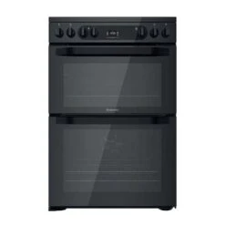 Hotpoint HDM67V92HCB/UK Electric Cooker - Black