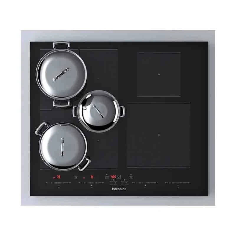 Hotpoint ACO 654 NE 65cm Induction Hob - Black Hotpoint ACO 654 NE 65cm Induction Hob - Black -Kitchen Series Shop l h lho3113 1