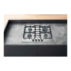 Hotpoint PPH 60G DF IX UK 60cm Gas Hob - Stainless Steel -Kitchen Series Shop l h lho3713 2
