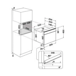 Hotpoint MP 776 IX H B/I Combi Microwave & Grill - Stainless Steel -Kitchen Series Shop l h lho7106 3
