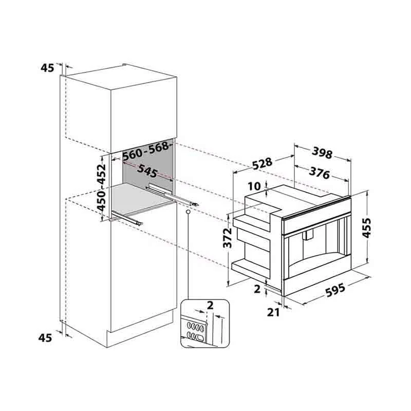 Hotpoint CM 9945 H 1.8L Coffee Machine - Dark Grey Glass Hotpoint CM 9945 H 1.8L Coffee Machine - Dark Grey Glass -Kitchen Series Shop l h lho9051 3