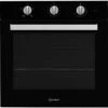 Indesit Aria IFW 6330 BL UK Built-In Single Electric Oven - Black -Kitchen Series Shop l i lin2105