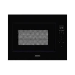 Zanussi ZMBN4SK Built-In Black Glass Microwave - Black