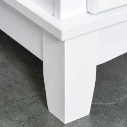 HOMCOM Freestanding Kitchen Cabinet With Open Counter - White - 835-278 9 HOMCOM Freestanding Kitchen Cabinet With Open Counter - White - 835-278 -Kitchen Series Shop lik3d618117d105e0.jpg