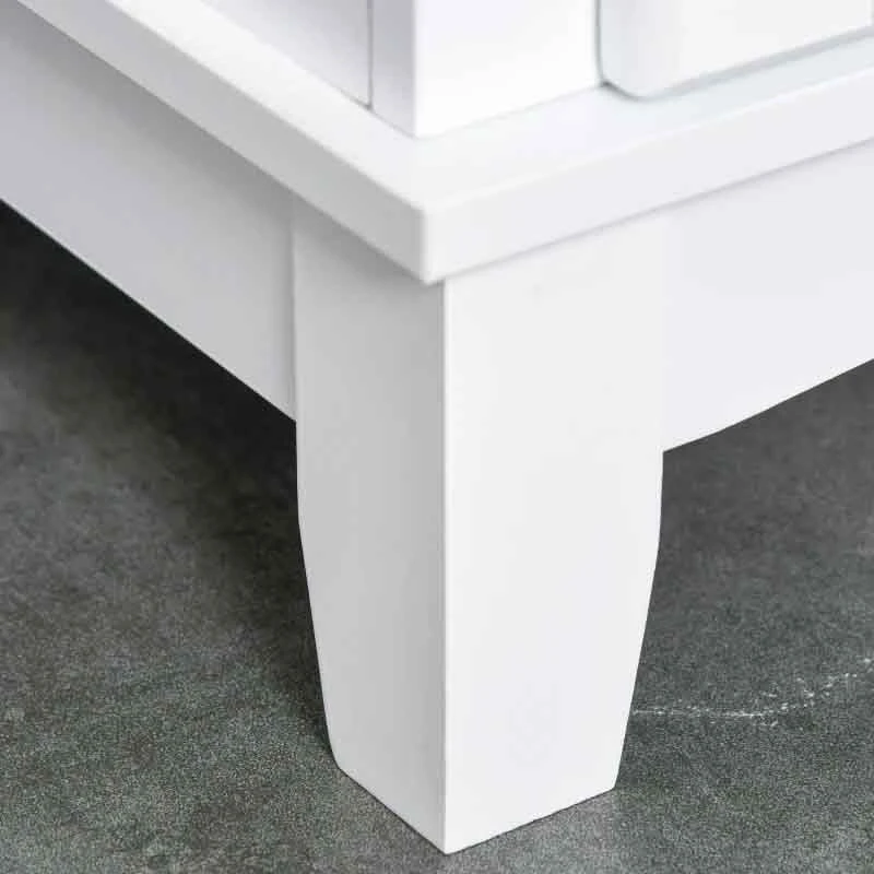 HOMCOM Freestanding Kitchen Cabinet with Open Counter - White - 835-278 HOMCOM Freestanding Kitchen Cabinet With Open Counter - White - 835-278 -Kitchen Series Shop lik3d618117d105e0.jpg