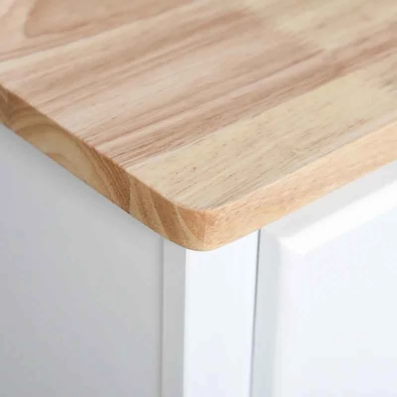 HOMCOM Freestanding Kitchen Cabinet with Open Counter - White - 835-278 HOMCOM Freestanding Kitchen Cabinet With Open Counter - White - 835-278 -Kitchen Series Shop m0id4d18117d105e0.jpg