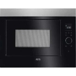 AEG MBE2658SEM Built In Microwave - Black & Stainless Steel