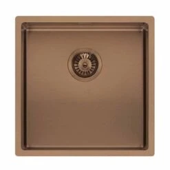 Reginox Miami 1 Bowl Integrated Sink - Copper - MIAMI 40X40 COPPER