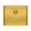Reginox Miami 1 Bowl Integrated Sink - Gold - MIAMI 50X40 GOLD -Kitchen Series Shop m i miami50x40gold