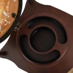 HOMCOM Bar Globe Drinks Cabinet - Brown - 801-042 -Kitchen Series Shop mked4d17ed350491f.jpg