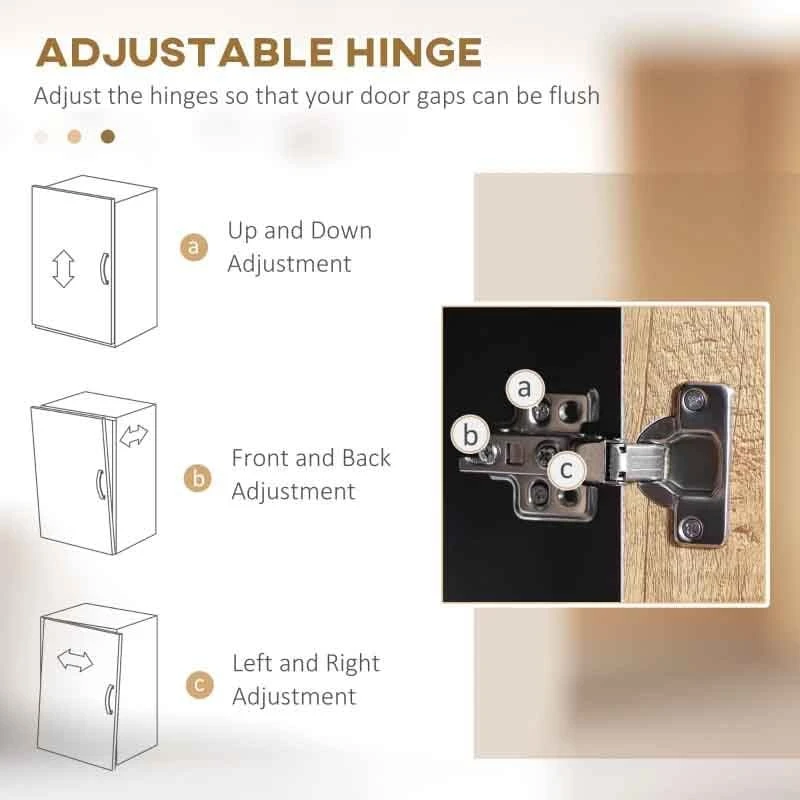 HOMCOM Freestanding Kitchen Cabinet with Soft Close Door - Natural/Black - 835-883V00ND HOMCOM Freestanding Kitchen Cabinet With Soft Close Door - Natural/Black - 835-883V00ND -Kitchen Series Shop n2q75618533fbcdcf.jpg