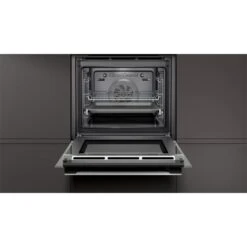 Neff N50 B2ACH7HH0B Built In Single Pyrolytic Oven With Home Connect - Stainless Steel -Kitchen Series Shop n e neff n50 b2ach7hh0b bi single pyrolytic oven open