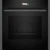 Neff N70 B24CR71G0B Bulit In Single Pyrolytic Oven With Home Connect - Black With Graphite Grey Trim 1 Neff N70 B24CR71G0B Bulit In Single Pyrolytic Oven With Home Connect - Black With Graphite Grey Trim -Kitchen Series Shop n e neff n70 b24cr71g0b bi single pyrolytic oven clean