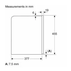 Neff N90 CL4TT11G0 2.4L Built In Coffee Machine With Home Connect - Black With Graphite Grey Trim -Kitchen Series Shop n e neff n90 cl4tt11g0 2.4l built in coffee machine dimensions3