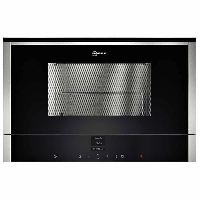Neff N70 C17GR00N0B Built-In Microwave And Grill - Stainless Steel Neff N70 C17GR00N0B Built-In Microwave And Grill - Stainless Steel -Kitchen Series Shop n e neff c17gr00n0b