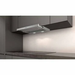 Neff N30 D46BR22N1B 60cm Telescopic Cooker Hood - Metallic Silver -Kitchen Series Shop n e neff d46br22n1b 4