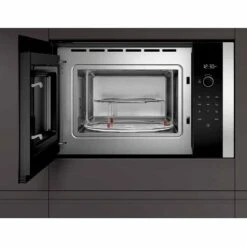 Neff N50 HLAGD53N0B Built-In Microwave And Grill - Black And Stainless Steel - HLAGD53N0B -Kitchen Series Shop n e neff hlagd53n0b 2