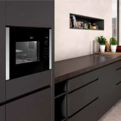 Neff N50 HLAGD53N0B Built-In Microwave And Grill - Black And Stainless Steel - HLAGD53N0B -Kitchen Series Shop n e neff hlagd53n0b 3
