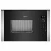 Neff N50 HLAWD53N0B Built-In Microwave - Black With Steel Trim -Kitchen Series Shop n e neff hlawd53n0b