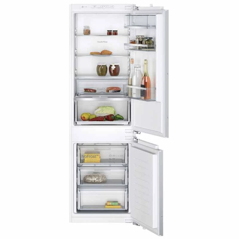 Neff N50 KI7862FE0G Built-In Frost Free 60/40 Fridge Freezer (Fixed Hinge) - White - KI7862FE0G Neff N50 KI7862FE0G Built-In Frost Free 60/40 Fridge Freezer (Fixed Hinge) - White - KI7862FE0G -Kitchen Series Shop n e neff ki7862fe0g