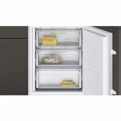 Neff N50 KI7862SE0G Built-In Frost Free 60/40 Fridge Freezer (Sliding Hinge) - White -Kitchen Series Shop n e neff ki7862se0g 2