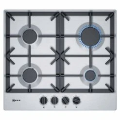 Neff N70 T26DS49N0 60cm Gas Hob - Stainless Steel - T26DS49N0