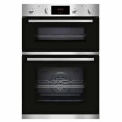 Neff N30 U1GCC0AN0B Built-In Double Electric Oven - Stainless Steel - U1GCC0AN0B