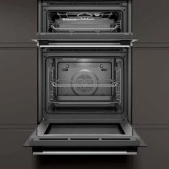 Neff N30 U1GCC0AN0B Built-In Double Electric Oven - Stainless Steel - U1GCC0AN0B -Kitchen Series Shop n e neff u1gcc0an0b 2