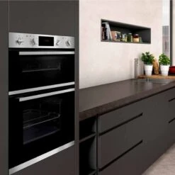 Neff N30 U1GCC0AN0B Built-In Double Electric Oven - Stainless Steel - U1GCC0AN0B -Kitchen Series Shop n e neff u1gcc0an0b 3