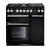 Rangemaster Nexus 90cm Dual Fuel Cooker - Black - NEX90DFFBL/C