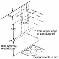 Neff N30 D62QBC0N0B 60cm Slim Pyramid Chimney Cooker Hood - Stainless Steel 8 Neff N30 D62QBC0N0B 60cm Slim Pyramid Chimney Cooker Hood - Stainless Steel -Kitchen Series Shop neff d62qbc0n0b 2