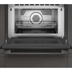 Neff N50 C1AMG84G0B Built-In Compact Combi Microwave And Oven - Graphite Grey -Kitchen Series Shop neff n50c1amg84g0b mounted inner view