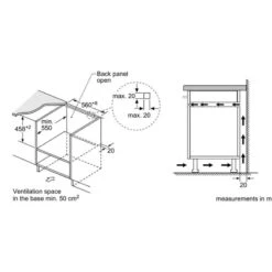 Neff N50 C1AMG84G0B Built-In Compact Combi Microwave And Oven - Graphite Grey -Kitchen Series Shop neff n50c1amg84g0b ventilation gap installation guide