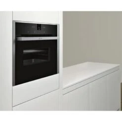 Neff N70 C17MR02N0B Built-In Compact Microwave Oven - Stainless Steel 5 Neff N70 C17MR02N0B Built-In Compact Microwave Oven - Stainless Steel -Kitchen Series Shop neff n70c17mr02n0b cabinet mounted side front view