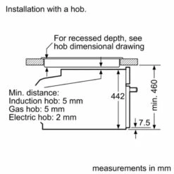 Neff N70 C17MR02N0B Built-In Compact Microwave Oven - Stainless Steel 10 Neff N70 C17MR02N0B Built-In Compact Microwave Oven - Stainless Steel -Kitchen Series Shop neff n70c17mr02n0b with hob installation dimensions