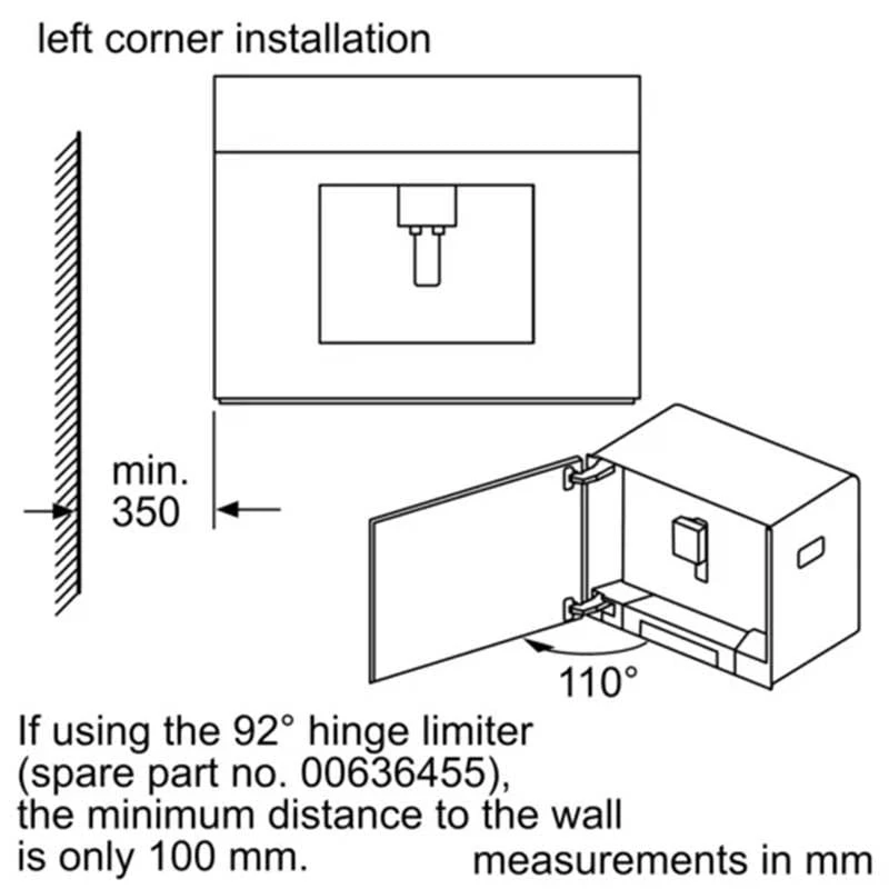 Neff N90 C17KS61H0 2.4L Coffee Machine - Black Neff N90 C17KS61H0 2.4L Coffee Machine - Black -Kitchen Series Shop neff n90c17ks61h0 corner installation guide