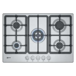 Neff N50 T27BB59N0 75cm Gas Hob - Stainless Steel - T27BB59N0