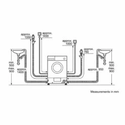 Neff V6320X2GB Built-In 7/4kg 1400rpm Washer Dryer - White - V6320X2GB 8 Neff V6320X2GB Built-In 7/4kg 1400rpm Washer Dryer - White - V6320X2GB -Kitchen Series Shop neff v6320x2gb 4