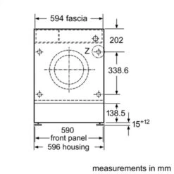 Neff W544BX2GB Built-In 8kg 1400rpm Washing Machine - White 8 Neff W544BX2GB Built-In 8kg 1400rpm Washing Machine - White -Kitchen Series Shop neff w544bx2gb 1