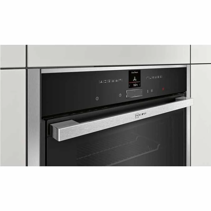 Neff N70 B57CR22N0B Built-In Single Slide & Hide Pyrolytic Electric Oven - St/Steel Neff N70 B57CR22N0B Built-In Single Slide & Hide Pyrolytic Electric Oven - St/Steel -Kitchen Series Shop neff b57cr22n0b 1
