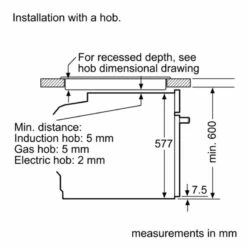 Neff N70 B57CR22N0B Built-In Single Slide & Hide Pyrolytic Electric Oven - St/Steel 5 Neff N70 B57CR22N0B Built-In Single Slide & Hide Pyrolytic Electric Oven - St/Steel -Kitchen Series Shop neff b57cr22n0b dims
